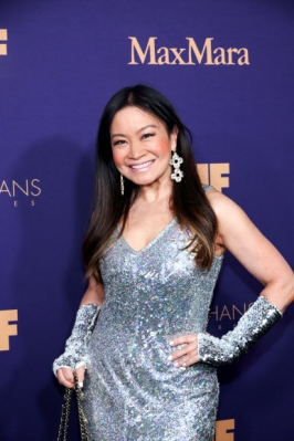 Jennifer Su poses during the annual Women in Film (WIF) Oscar nominees party ahead of the Academy Awards in Los Angeles, California, U.S., March 8, 2024. REUTERS 연합뉴스