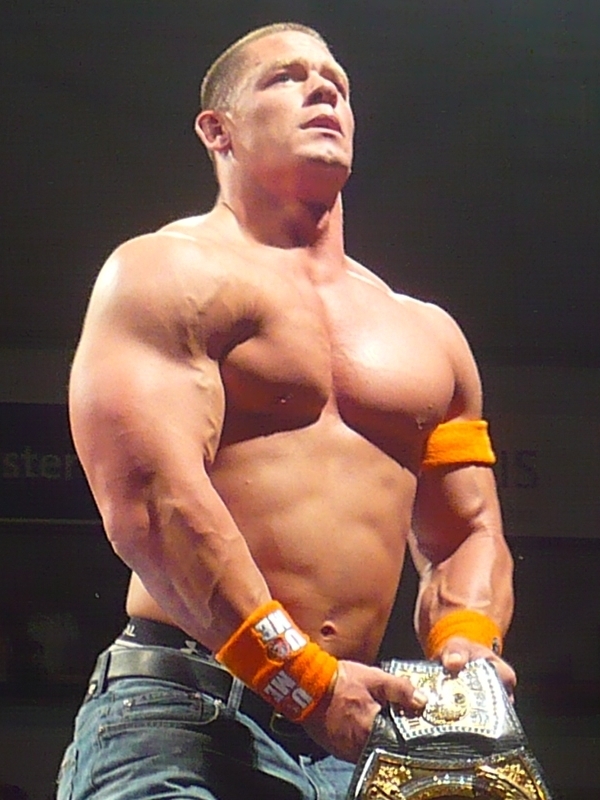 2010년 WWE 챔피언에 오른 존 시나. 위키피디아