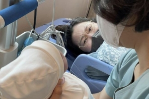 박슬기, 둘째 출산 “드디어 만난 ‘탄탄이’… 경이로운 순간”