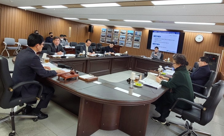 전남도자치경찰위원회 임시회의.