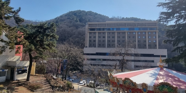 광주 동구 지산유원지 전경. 최근 새로운 사업자가 유원지 활성화를 위한 사업계획을 마련, 인허가를 위한 행정절차를 밟고 있어 주목된다.