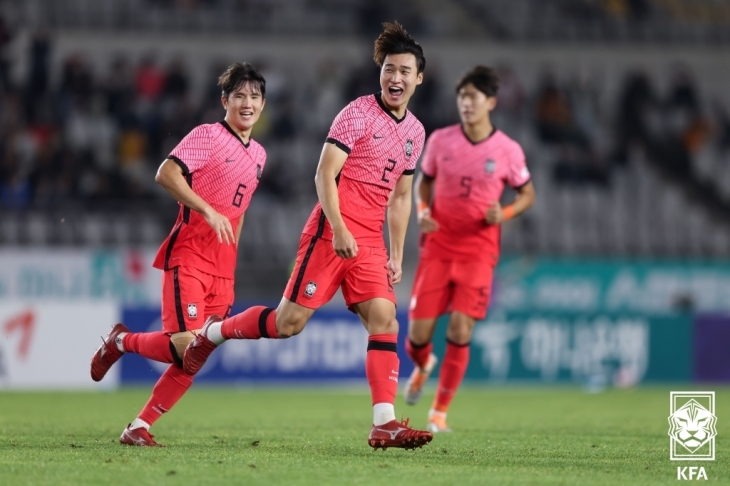 올림픽 대표팀 조현택 자료사진. 대한축구협회 제공