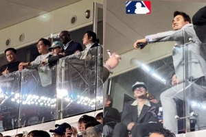 지드래곤, 박찬호와 무슨 사이길래…‘VIP석’에서 목격