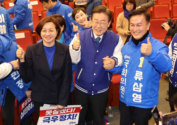 이재명 대표와 서울지역 후보들