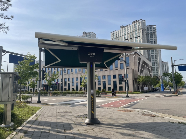 경기도 스마트 그늘막 자료 사진(경기도 제공)