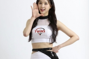 현역 걸그룹 멤버, LG트윈스 ‘치어리더’로 데뷔했다