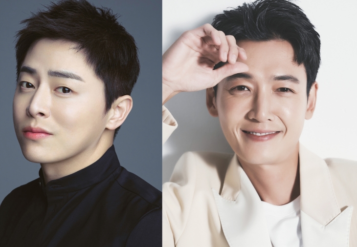 배우 조정석(왼쪽)과 배우 정경호. 잼엔터테인먼트·매니지먼트 오름 제공