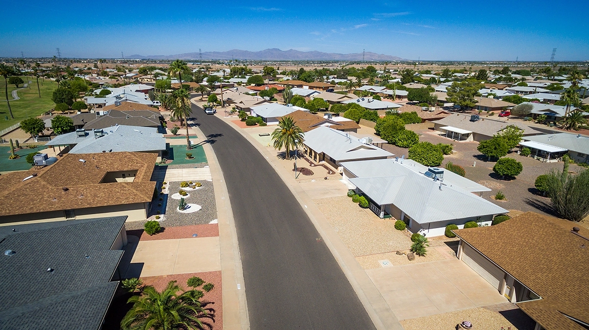 은퇴자마을의 롤모델로 꼽히는 미국 애리조나 피닉스 근교  선시티.  서울신문 DB