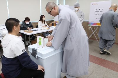 전남 사전투표율 20% 돌파…오후 5시 전국 14.08%