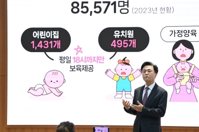 24시간 돌봄, 공무원 4일 출근…충남형 아이돌봄 아시나요