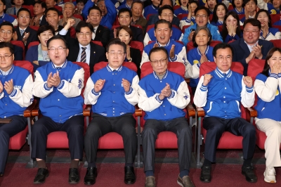 “범야권 200석 압승 전망…與 100석도 위태” [지상파 출구조사]