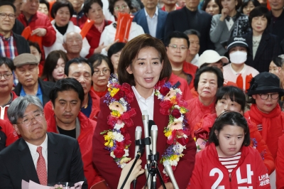 출구조사 뒤집은 나경원 “10년 동작의 진심, 주민들이 알아줘 승리”