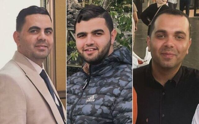 이스라엘의 표적 공습으로 살해된 하마스 최고 정치지도자의 세 아들. 텔레그램 캡처