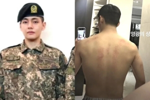‘성난 등근육’ 군인, 알고보니 BTS 뷔 …“휴가 나왔다”