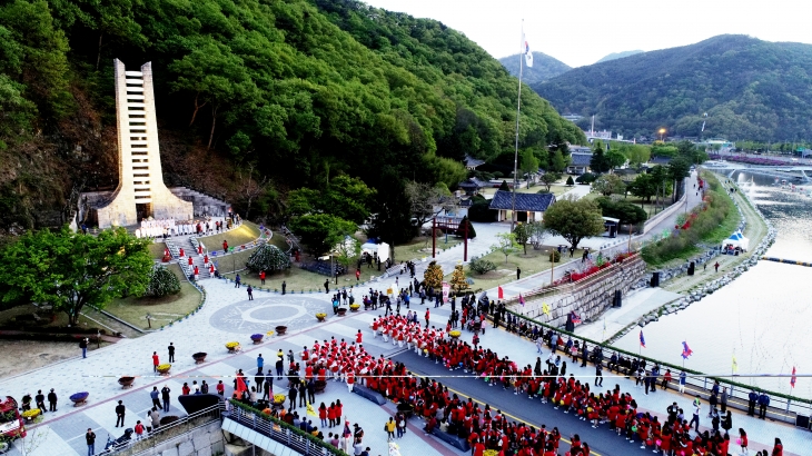 지난해 열린 경남 의령홍의장군축제 모습. 의령군 제공