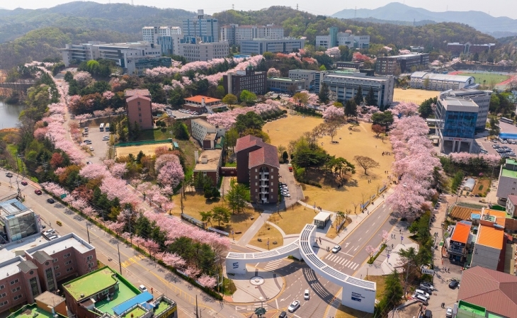 순천향대 전경. 서울신문DB