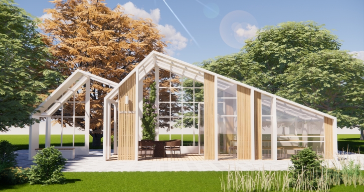 서울 영등포구 영등포공원에 조성되는 정원지원센터 조감도. 영등포구 제공