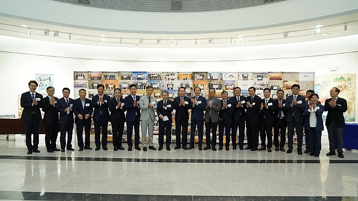 지스트 대외협력처는 23일 지스트 오룡관 1층 다목적홀에서 ‘2024년 대외협력(나눔) 비전 선포식’을 개최했다. 지스트 제공