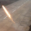 북, 신형 240㎜ 방사포탄 시험사격…러시아 수출 노리나