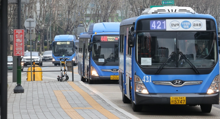 서울 시내버스 운행 재개