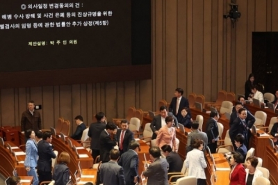 ‘채상병특검법’ 野 단독 처리 통과…윤재옥 “거부권 건의할 것”