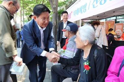 박강수 마포구청장, ‘어르신과의 동행’ 행사 참석