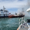 충남 보령 오천항 인근서 선박 화재…3명 모두 구조