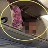 thumbnail - 눈을 의심…비행기 좌석 짐칸서 잠든 女승객