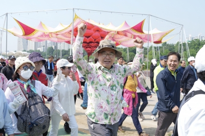 중랑 장미꽃길 하루 먼저 맛볼까