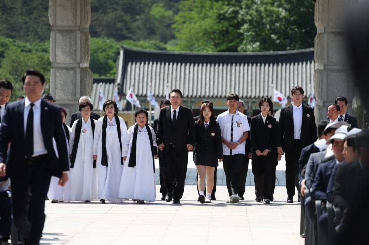 윤석열 대통령, 5·18민주화운동 기념식 참석