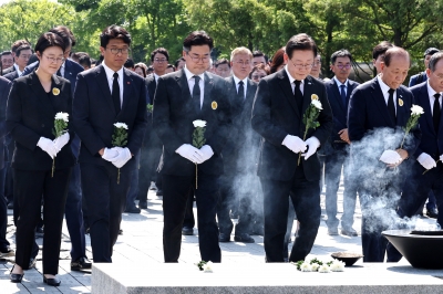 ‘노무현 전 대통령 서거 15주기 추도식’ 여야 정치인들이 대거 집결[위클리국회]