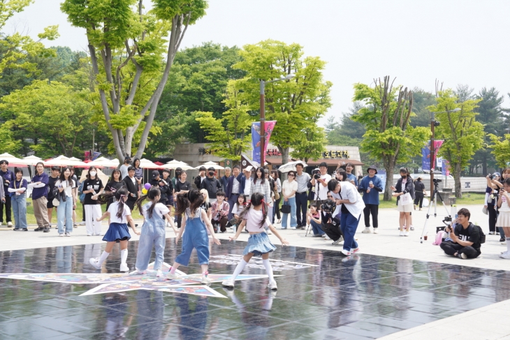 충남 천안 독립기념관에서 ‘2024 천안 K-컬처박람회‘가 열리고 있다. 시 제공