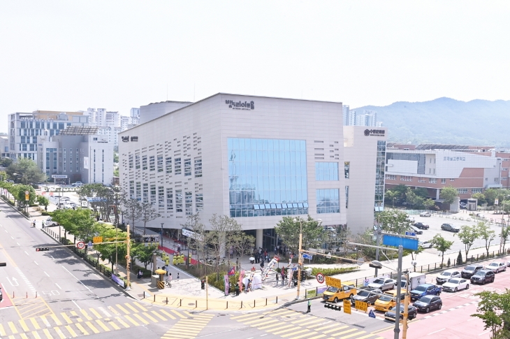 서수원 권역 문화 거점 역할을 할 빛누리아트홀 전경. 수원시 제공