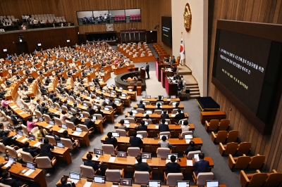 [속보] ‘尹대통령 재의 요구’ 채상병특검법, 국회 재표결 시작