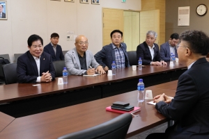 공영민 고흥군수, 최진원 주몽골 대한민국 대사 면담