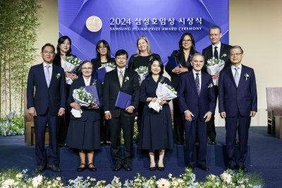 이재용, 3년 연속 삼성 호암상 시상식 참석…전영현 DS 부문장 취임 후 첫 공개 석상 “두루 보고 있다”