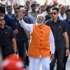 인도 총선 개표 초반 모디 총리 고전…주가 6% 폭락