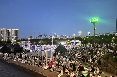 ‘차 없는 잠수교 뚜벅뚜벅 축제’ 역대 최대 하루 18만여명 즐겨