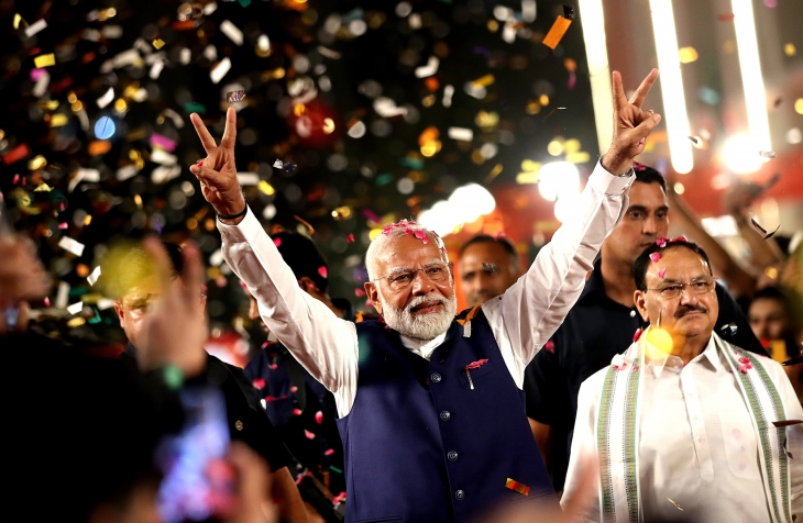 Prime Minister Modi claims victory in India elections