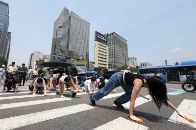 네발 동물 마음으로