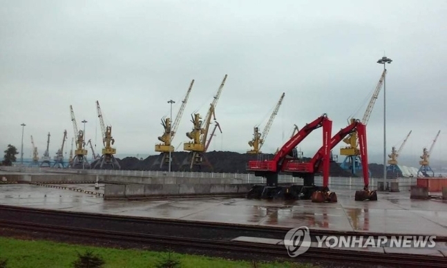 북한 나진항. 북방경제협력위원회 제공. 연합뉴스