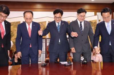 국회의장·여야 원내대표 회동에도… 결국 ‘빈손’