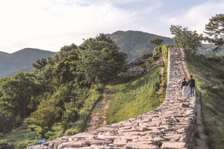거제 구조라성. 2024.6.11. 경남도 제공