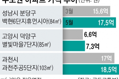 재건축·교통망 호재…‘서울 초근접’ 수도권 아파트 시장에 훈풍