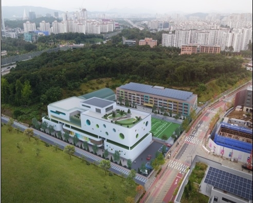 서울 강솔초교 강현 캠퍼스(가칭) 조감도. 서울시교육청 제공
