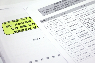 법사위 ‘채상병 특검법’ 신원식 장관 증인 채택…국민의힘은 공수처장 면담