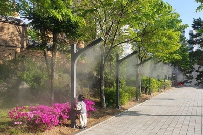 무더위 쉼터·쿨링 포그… 용산구, 폭염 대비 안전에 만전