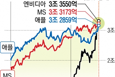 넘버원 엔비디아… AI시장 新삼국지