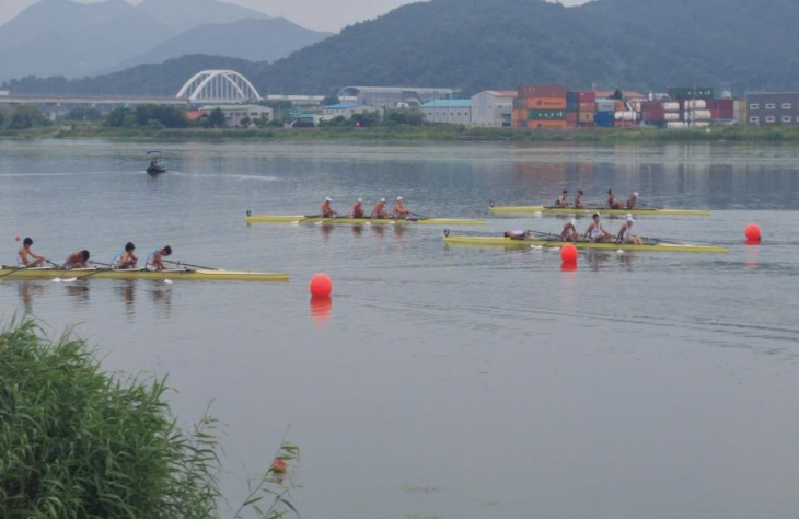 지난해 열린 장보고기 전국 조정대회. 부산시 제공