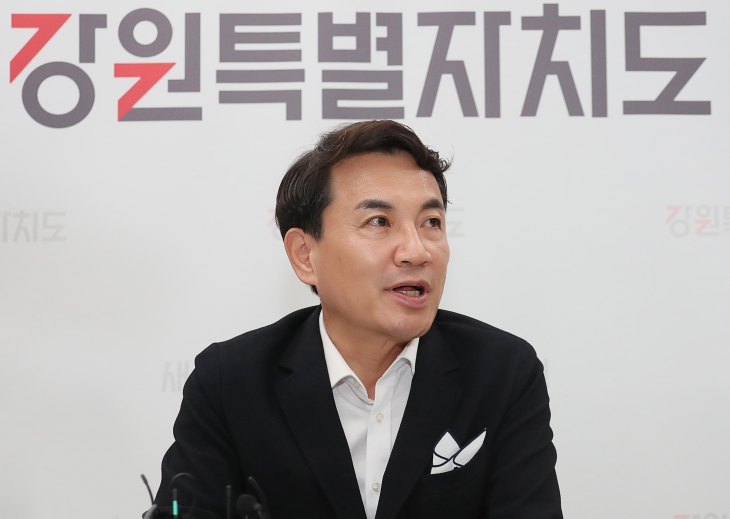 김진태 강원지사. 강원도 제공